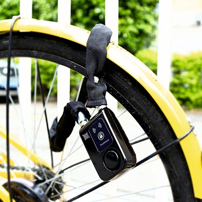 TheiShare Smart Lock + Alarm + Chain - Image 6