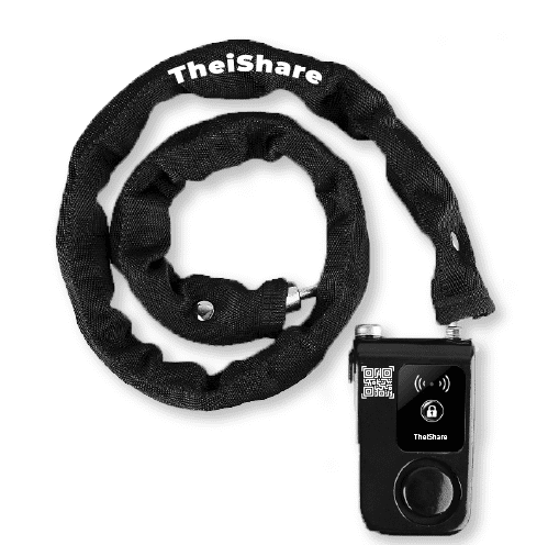TheiShare Smart Lock + Alarm + Chain